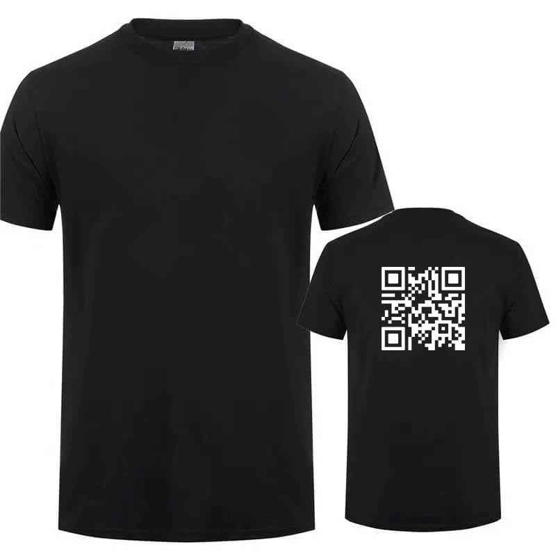 Camiseta Personalizada Com QR Code do Seu Instagram