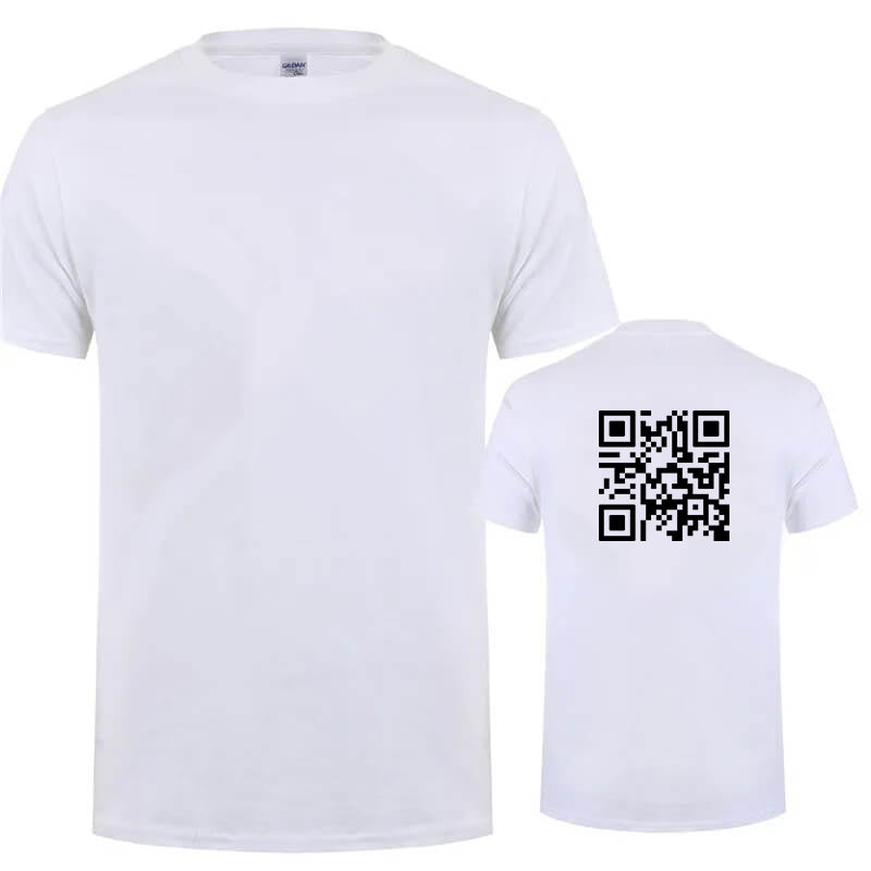 Camiseta Personalizada Com QR Code do Seu Instagram