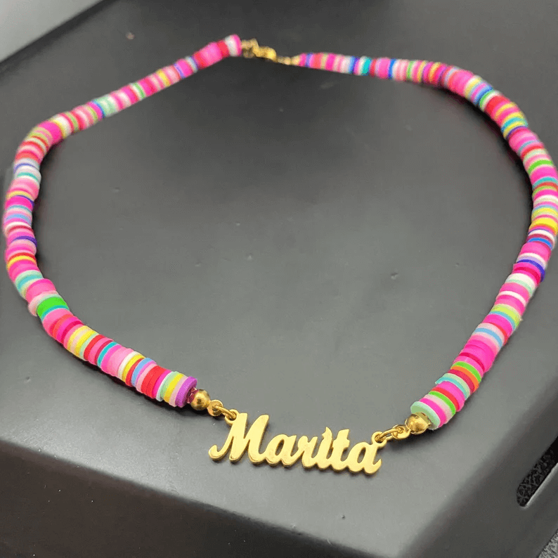Colar Infantil Personalizado Com Seu Nome