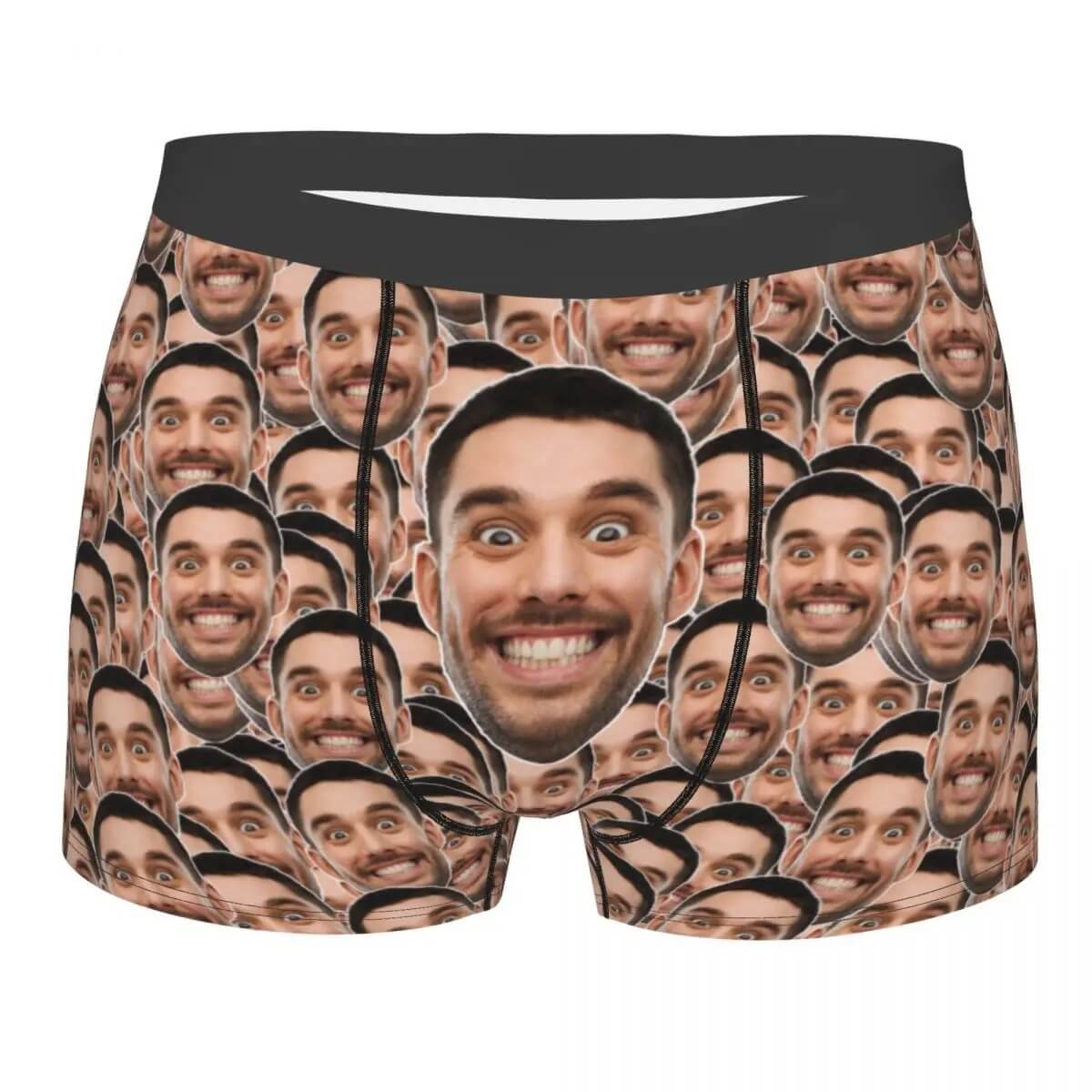 Cueca Boxer Personalizada Com Sua Foto - Preenchida