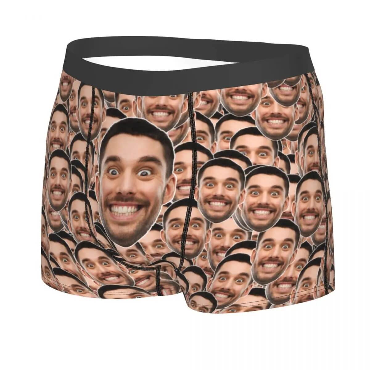 Cueca Boxer Personalizada Com Sua Foto - Preenchida