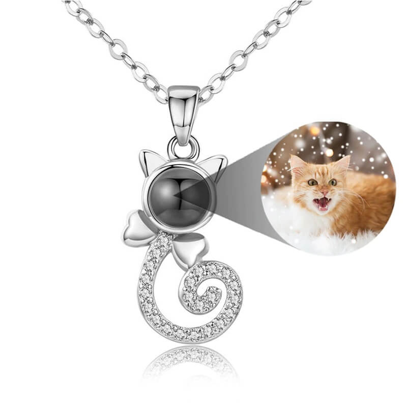 Pingente Personalizado Com Sua Foto - Gatinho