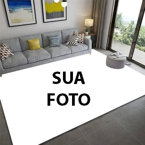 Tapete Grande Para Sala Personalizado Com Sua Foto