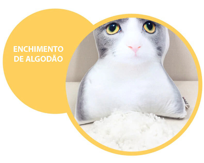 Almofada Personalizada Com a Foto do Seu Pet