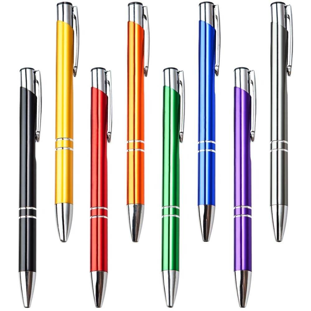 Kit Com 50 Canetas Personalizadas Com Seu Logo