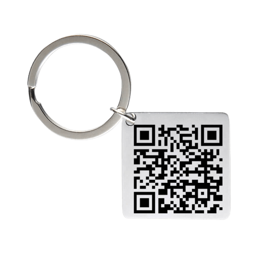 Chaveiro Com QR Code Personalizado