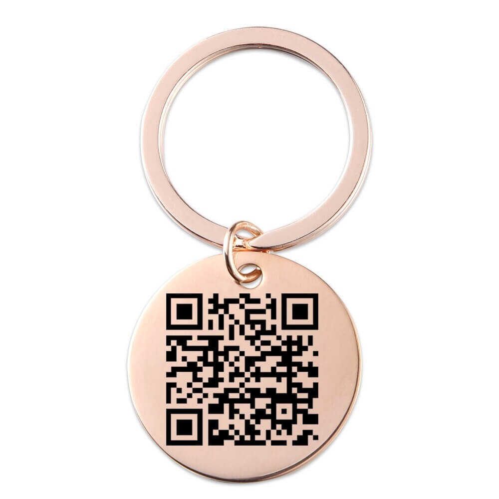 Chaveiro Com QR Code Personalizado