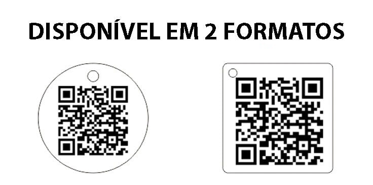 Chaveiro Com QR Code Personalizado