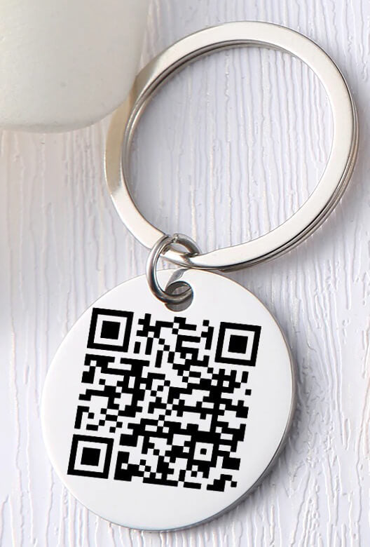 Chaveiro Com QR Code Personalizado