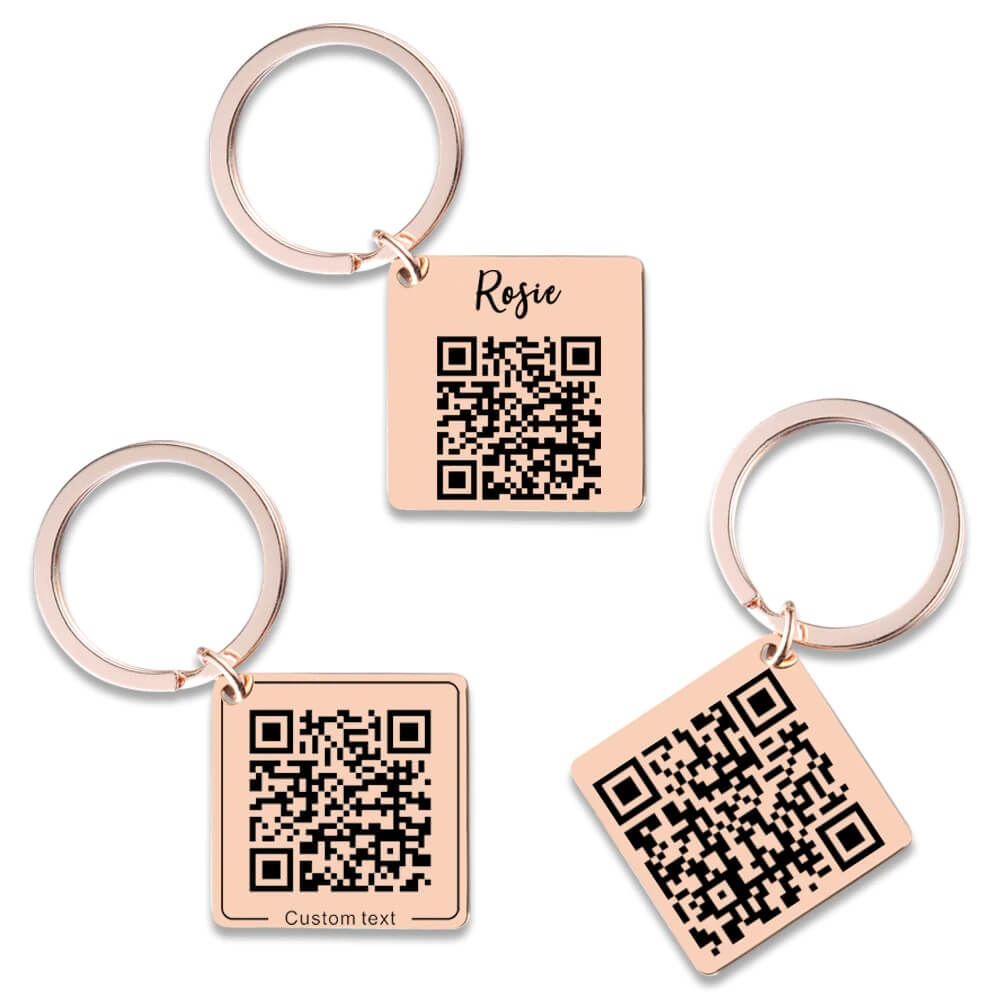 Chaveiro Com QR Code Personalizado