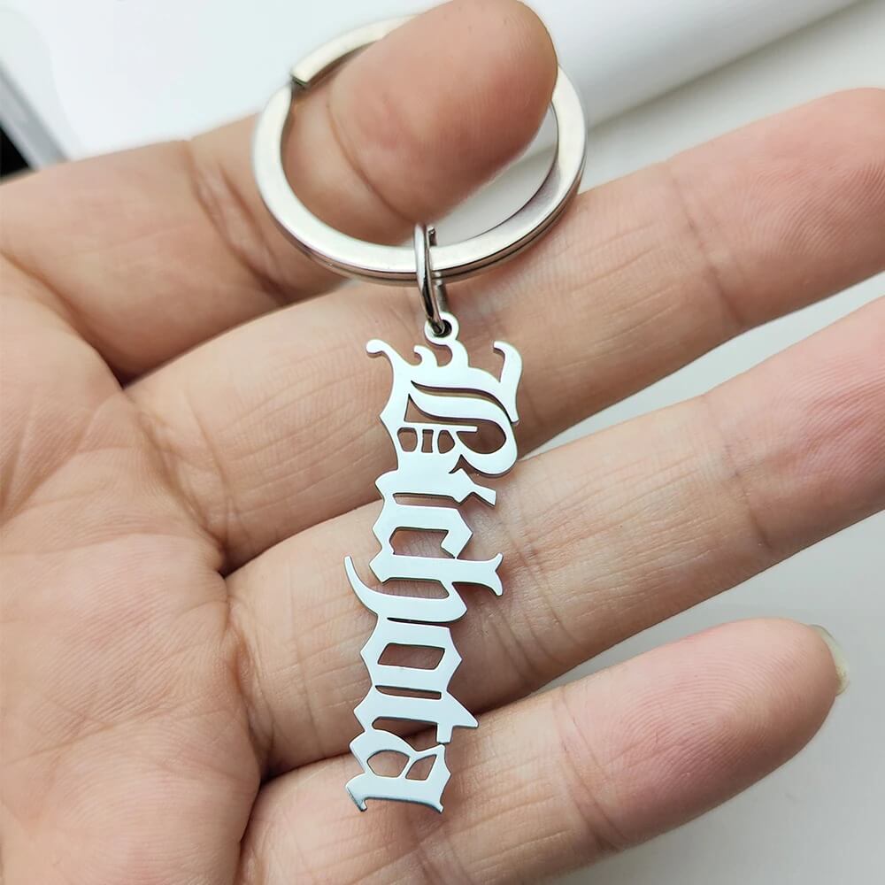 Chaveiro de Inox Personalizado Com Seu Nome