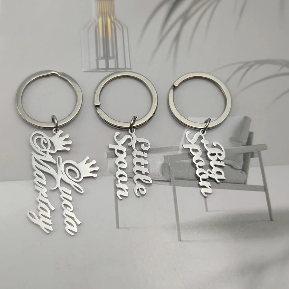 Chaveiro de Inox Personalizado Com Seu Nome