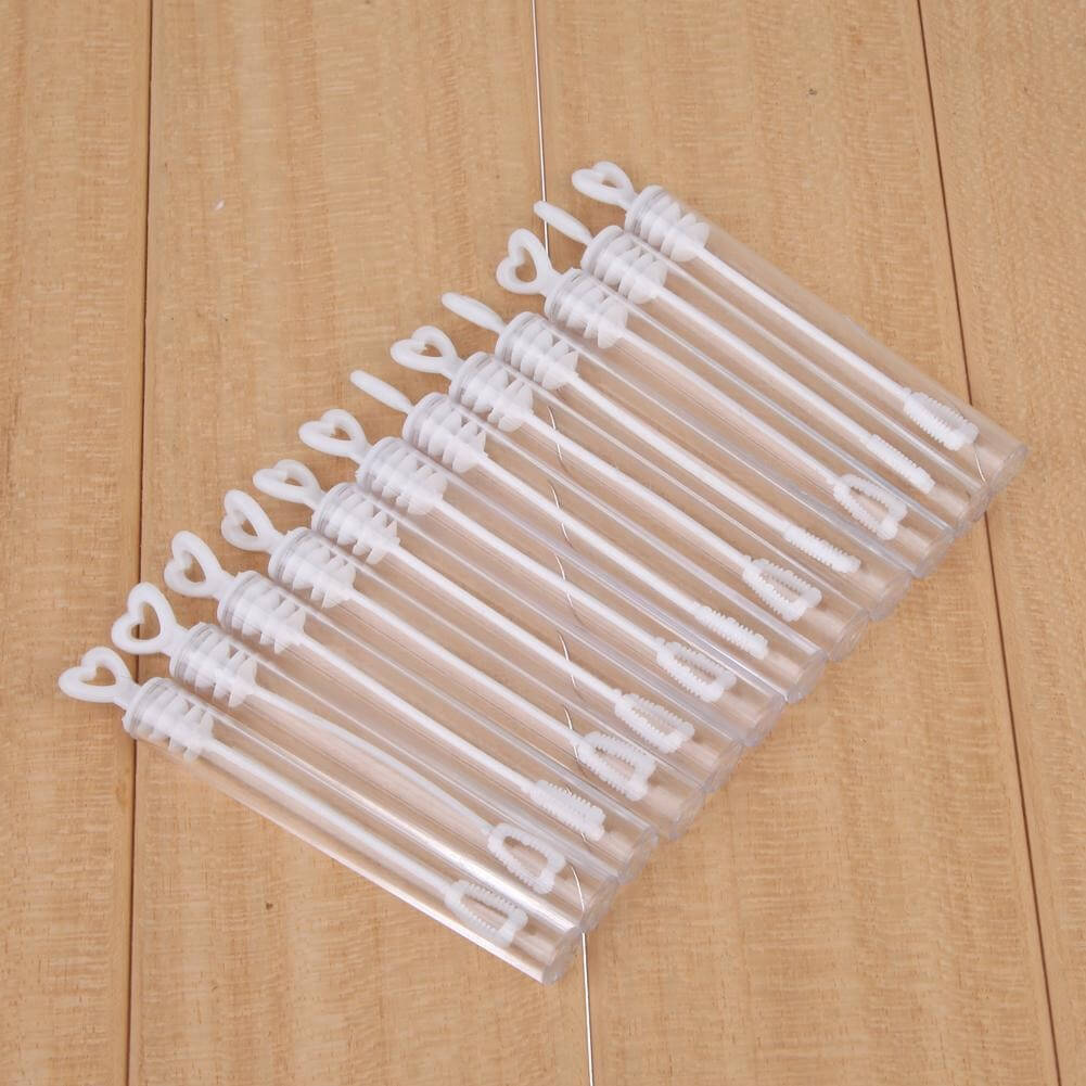 Kit Com 100 Tubos Bolha de Sabão Personalizados Para Casamento e Eventos
