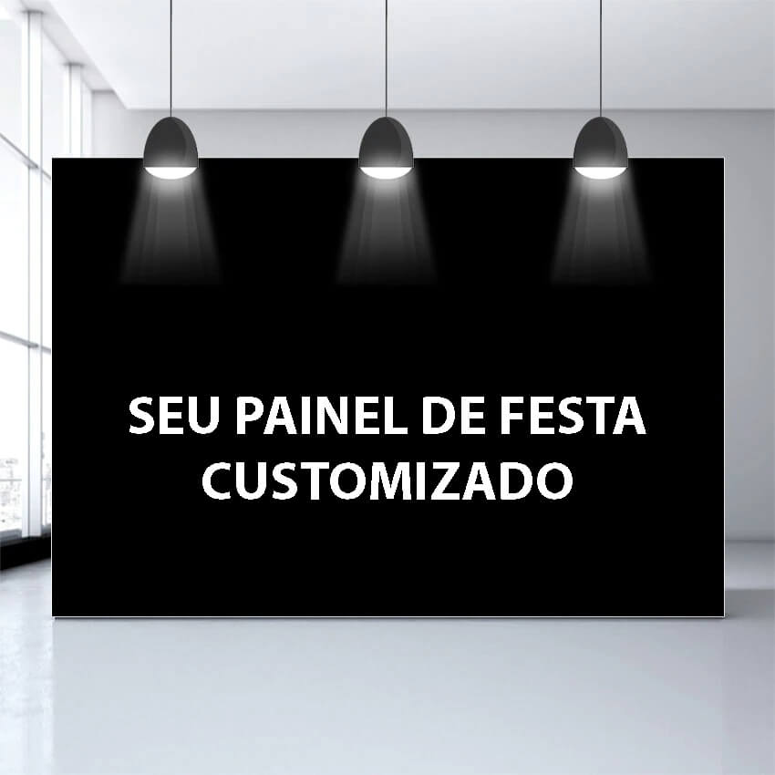 Painel de Fundo Para Mesa de Festa - Personalizado Com Sua Arte