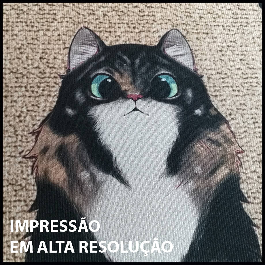 Capacho Tapete Personalizado Com Nome e Desenho do Seu Pet