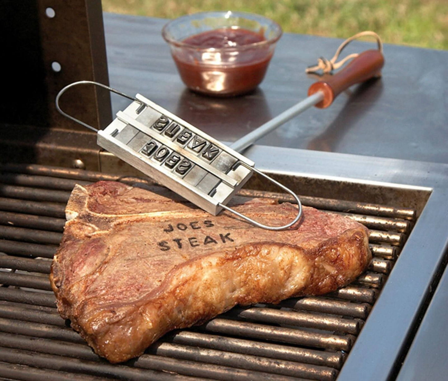 Marcador de Carne Para Churrasco - Seu Nome Na Carne